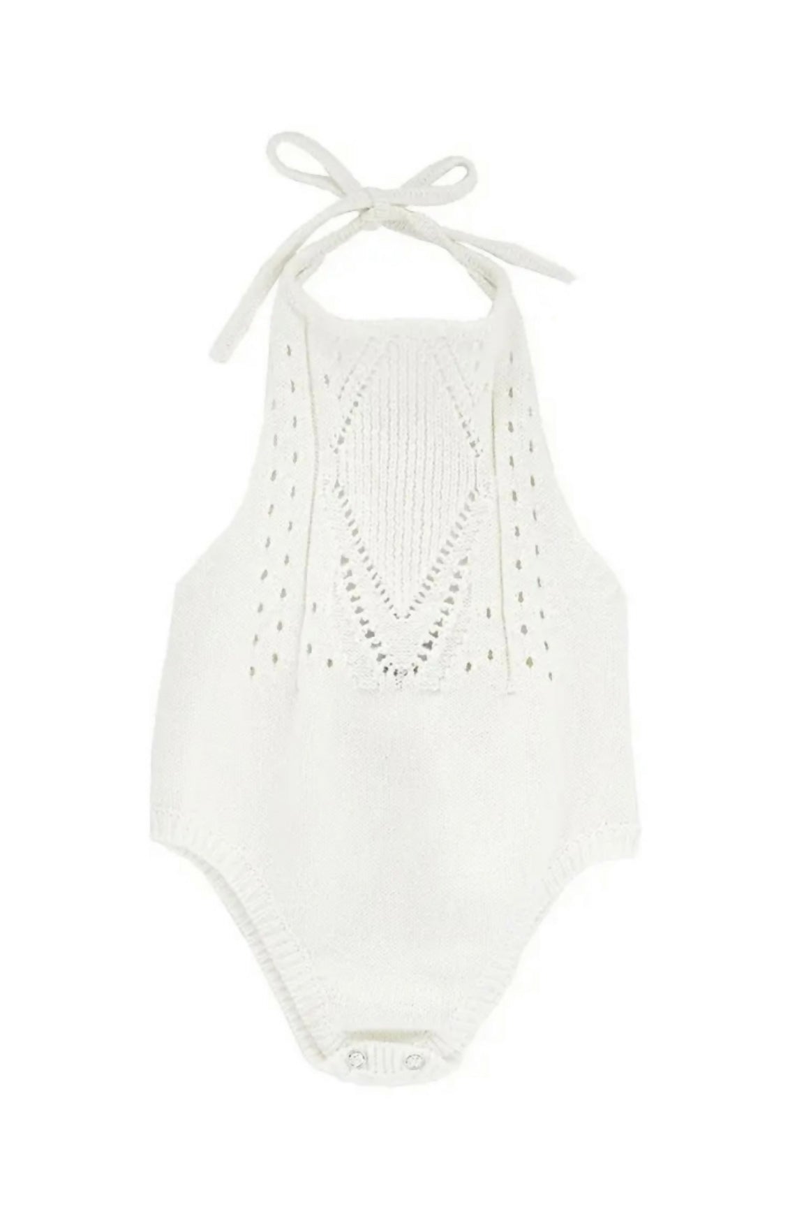 Haven Crochet Bodysuit, Cream