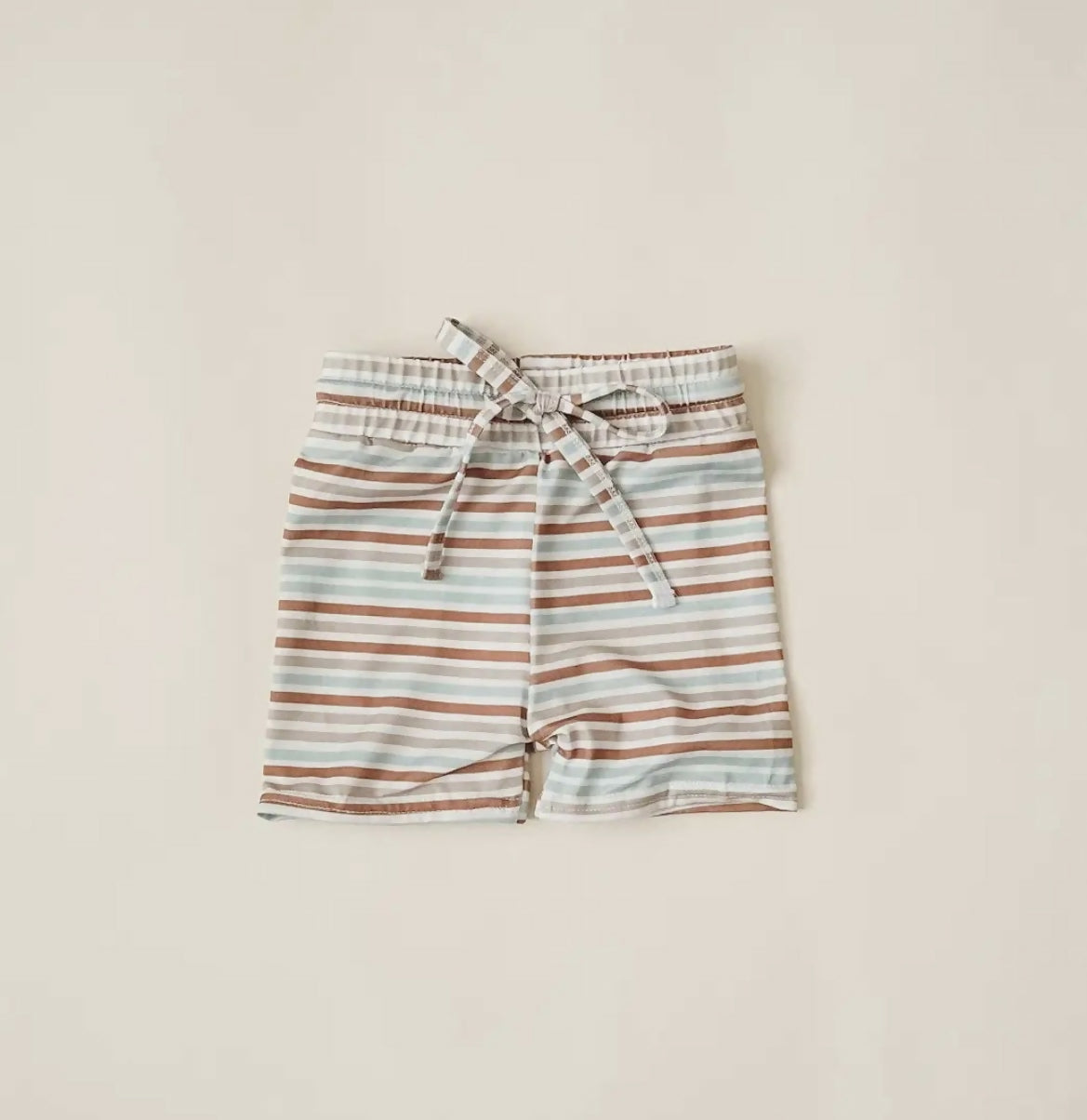 Summer Stripes Boy's Swim Trunks