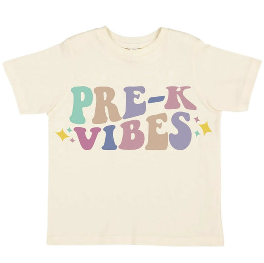 Pre-K Vibes Girl Tee
