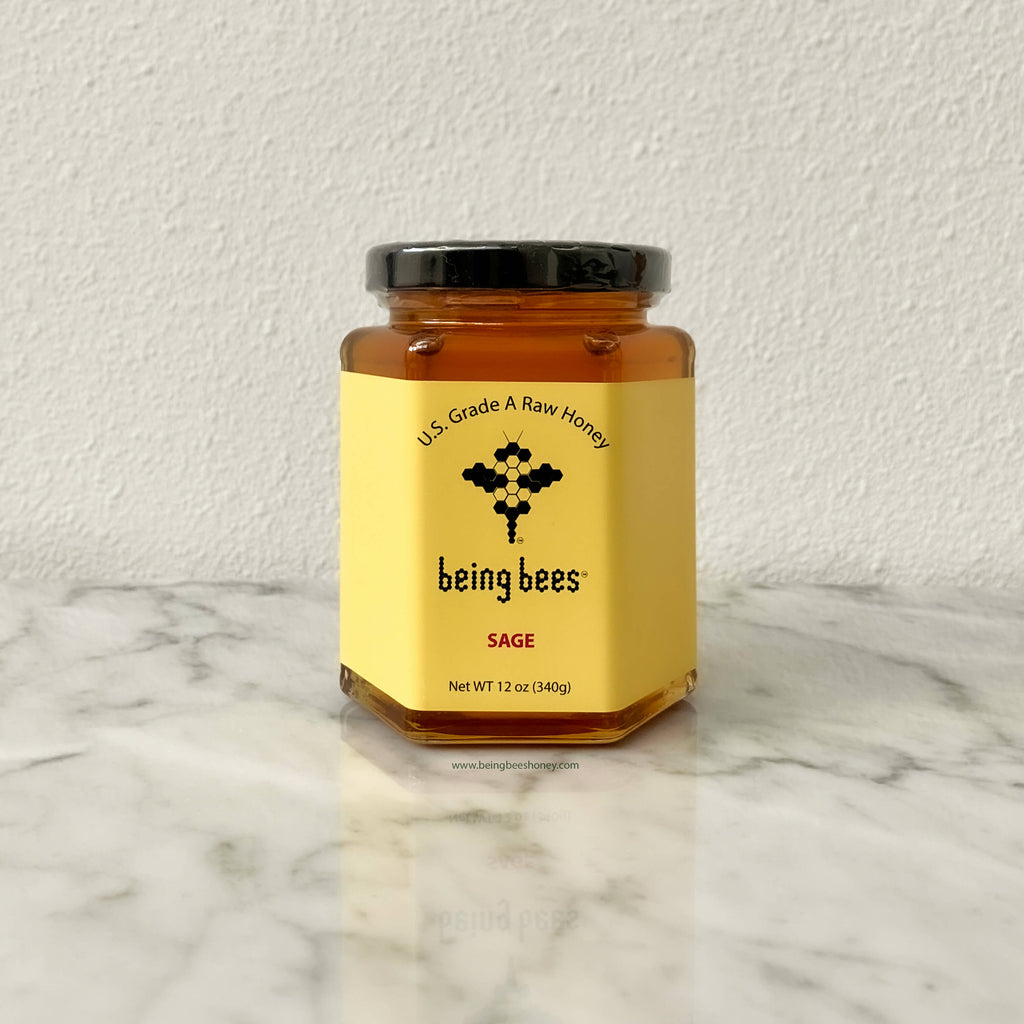 Sage Raw Honey 12oz